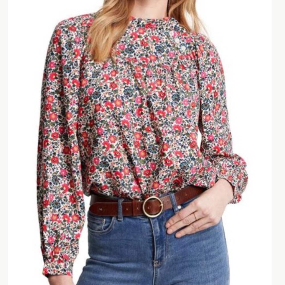 Joules | Floral Arietta Top - Picture 1 of 8